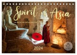 Spirit of Asia - Im Reich der guten Geister (Tischkalender 2024 DIN A5 quer), CALVENDO Monatskalender