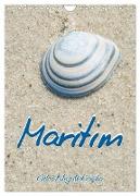 Maritim - Geburtstagskalender (Wandkalender 2024 DIN A4 hoch), CALVENDO Monatskalender