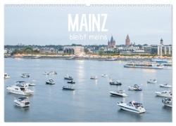 Mainz bleibt meins (Wandkalender 2024 DIN A2 quer), CALVENDO Monatskalender