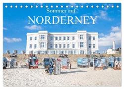 Sommer auf Norderney (Tischkalender 2024 DIN A5 quer), CALVENDO Monatskalender