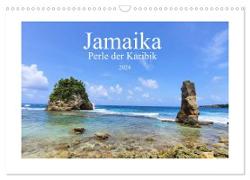 Jamaika - Perle der Karibik 2024 (Wandkalender 2024 DIN A3 quer), CALVENDO Monatskalender