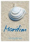Maritim - Geburtstagskalender (Tischkalender 2024 DIN A5 hoch), CALVENDO Monatskalender