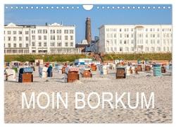 Moin Borkum (Wandkalender 2024 DIN A4 quer), CALVENDO Monatskalender