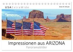 Impressionen aus ARIZONA - Panoramabilder (Tischkalender 2024 DIN A5 quer), CALVENDO Monatskalender