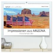Impressionen aus ARIZONA - Panoramabilder (hochwertiger Premium Wandkalender 2024 DIN A2 quer), Kunstdruck in Hochglanz