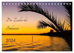 Der Zauber des Bodensees (Tischkalender 2024 DIN A5 quer), CALVENDO Monatskalender