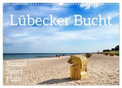 Lübecker Bucht Strand - Sport - Flair (Wandkalender 2024 DIN A3 quer), CALVENDO Monatskalender