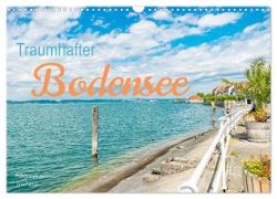 Traumhafter Bodensee (Wandkalender 2024 DIN A3 quer), CALVENDO Monatskalender