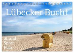 Lübecker Bucht Strand - Sport - Flair (Tischkalender 2024 DIN A5 quer), CALVENDO Monatskalender