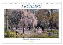 Frühling - Wenn die Natur erwacht (Tischkalender 2024 DIN A5 quer), CALVENDO Monatskalender
