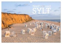 Nordsee Insel Sylt (Wandkalender 2024 DIN A3 quer), CALVENDO Monatskalender