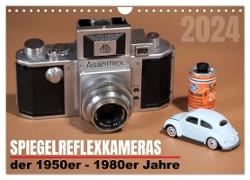 Spiegelreflexkameras der 1950er-1980er Jahre (Wandkalender 2024 DIN A4 quer), CALVENDO Monatskalender