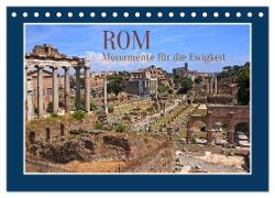 Rom - Monumente für die Ewigkeit (Tischkalender 2024 DIN A5 quer), CALVENDO Monatskalender