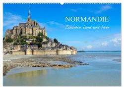 Normandie - zwischen Land und Meer (Wandkalender 2024 DIN A2 quer), CALVENDO Monatskalender