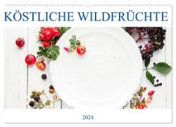 KÖSTLICHE WILDFRÜCHTE (Wandkalender 2024 DIN A2 quer), CALVENDO Monatskalender