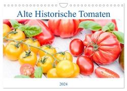 Alte Historische Tomaten (Wandkalender 2024 DIN A4 quer), CALVENDO Monatskalender
