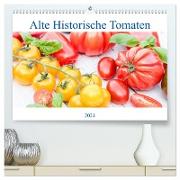 Alte Historische Tomaten (hochwertiger Premium Wandkalender 2024 DIN A2 quer), Kunstdruck in Hochglanz