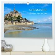 Normandie - zwischen Land und Meer (hochwertiger Premium Wandkalender 2024 DIN A2 quer), Kunstdruck in Hochglanz