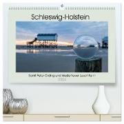 Schleswig-Holstein (hochwertiger Premium Wandkalender 2024 DIN A2 quer), Kunstdruck in Hochglanz