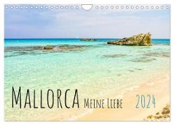 Mallorca Meine Liebe (Wandkalender 2024 DIN A4 quer), CALVENDO Monatskalender