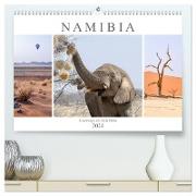 Namibia - unterwegs mit Julia Hahn (hochwertiger Premium Wandkalender 2024 DIN A2 quer), Kunstdruck in Hochglanz