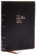 The Breathe Life Holy Bible: Faith in Action (NKJV, Black Leathersoft, Thumb Indexed, Red Letter, Comfort Print)