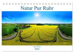 Natur Pur Ruhr (Tischkalender 2024 DIN A5 quer), CALVENDO Monatskalender