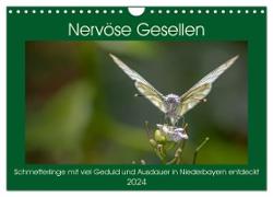 Nervöse Gesellen (Wandkalender 2024 DIN A4 quer), CALVENDO Monatskalender