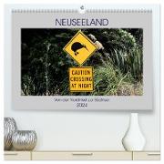 Neuseeland - Von der Nordinsel zur Südinsel (hochwertiger Premium Wandkalender 2024 DIN A2 quer), Kunstdruck in Hochglanz