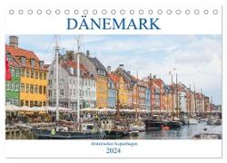 Dänemark - Historisches Kopenhagen (Tischkalender 2024 DIN A5 quer), CALVENDO Monatskalender