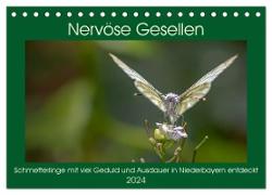 Nervöse Gesellen (Tischkalender 2024 DIN A5 quer), CALVENDO Monatskalender