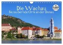 Die Wachau - Bezaubernde Orte an der Donau (Wandkalender 2024 DIN A4 quer), CALVENDO Monatskalender