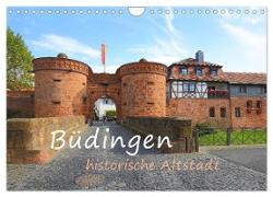 Büdingen - historische Stadt (Wandkalender 2024 DIN A4 quer), CALVENDO Monatskalender