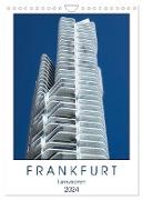 Frankfurt Turmvisionen (Wandkalender 2024 DIN A4 hoch), CALVENDO Monatskalender