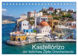 Kastellórizo - östlichster Zipfel Griechenlands (Tischkalender 2024 DIN A5 quer), CALVENDO Monatskalender