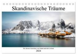 Skandinavischer Traum (Tischkalender 2024 DIN A5 quer), CALVENDO Monatskalender