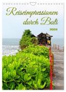 Reiseimpressionen durch Bali (Wandkalender 2024 DIN A4 hoch), CALVENDO Monatskalender