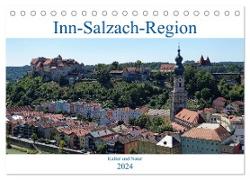 Inn-Salzach-Region - Kultur und Natur (Tischkalender 2024 DIN A5 quer), CALVENDO Monatskalender
