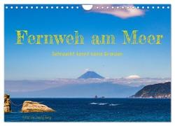 Fernweh am Meer - Sehnsucht kennt keine Grenzen (Wandkalender 2024 DIN A4 quer), CALVENDO Monatskalender