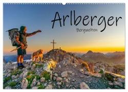 Arlberger Bergwelten (Wandkalender 2024 DIN A2 quer), CALVENDO Monatskalender