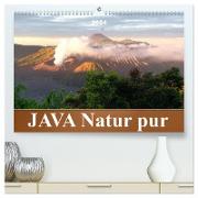 JAVA Natur pur (hochwertiger Premium Wandkalender 2024 DIN A2 quer), Kunstdruck in Hochglanz
