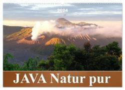 JAVA Natur pur (Wandkalender 2024 DIN A2 quer), CALVENDO Monatskalender