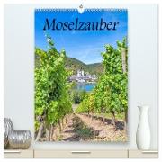 Moselzauber (hochwertiger Premium Wandkalender 2024 DIN A2 hoch), Kunstdruck in Hochglanz