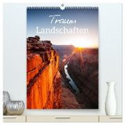 Traumlandschaften - Atemberaubende Naturszenen (hochwertiger Premium Wandkalender 2024 DIN A2 hoch), Kunstdruck in Hochglanz