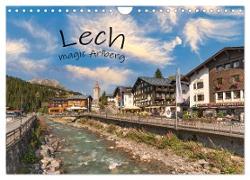 Lech - magic Arlberg (Wandkalender 2024 DIN A4 quer), CALVENDO Monatskalender