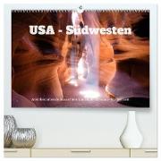 USA Südwesten - Atemberaubende Aussichten (hochwertiger Premium Wandkalender 2024 DIN A2 quer), Kunstdruck in Hochglanz