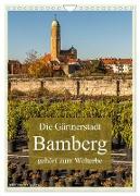 Die Gärtnerstadt Bamberg gehört zum Welterbe (Wandkalender 2024 DIN A4 hoch), CALVENDO Monatskalender