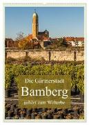 Die Gärtnerstadt Bamberg gehört zum Welterbe (Wandkalender 2024 DIN A2 hoch), CALVENDO Monatskalender
