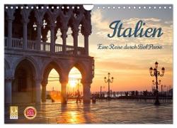 Italien - Eine Reise durch Bel Paese (Wandkalender 2024 DIN A4 quer), CALVENDO Monatskalender