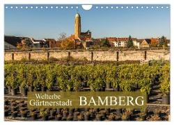 Welterbe Gärtnerstadt Bamberg (Wandkalender 2024 DIN A4 quer), CALVENDO Monatskalender